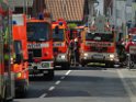 Kellerbrand mit Menschenrettung Koeln Brueck Hovenstr Olpenerstr P056